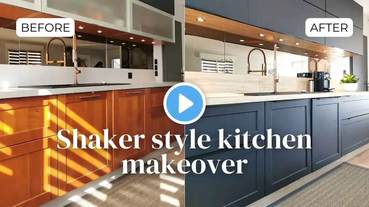 Shaker Style Kitchen & Worktop Makeover with Adhesive Films