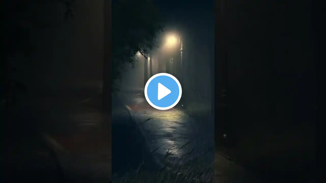 Heavy Rain relaxing sound #shorts