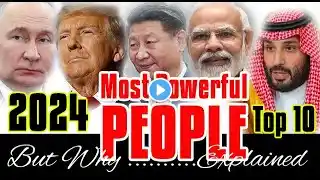 World’s Top 10 Most Powerful People in 2024 || Politics, Business, and Beyond || #top10 #facts #usa