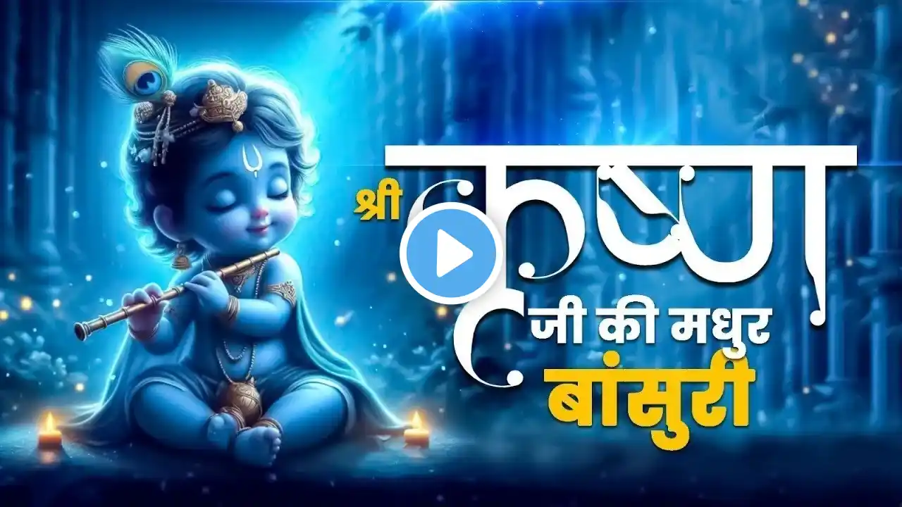 श्री कृष्ण जी की बांसुरी Krishna Flute Feel The love ||Stress Relief, Anxiety and Depressive States