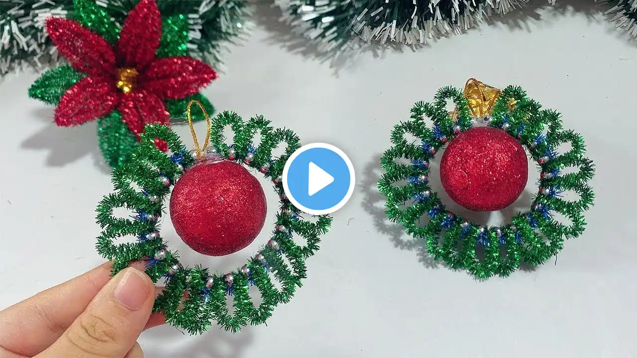DIY Holiday Ornament | Create a Super Easy Christmas Decoration with Chenille Wire