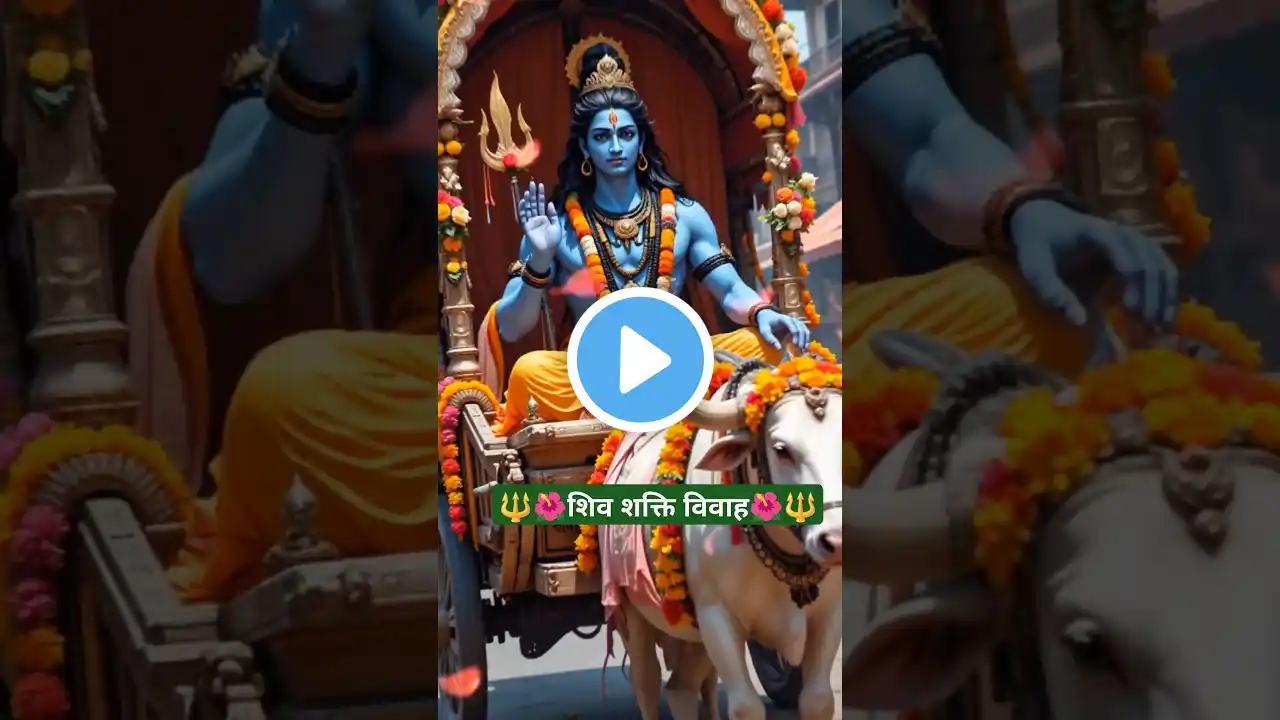 Mahashivratri special video 🔱🙏 । Bhole chale Parvati byahne । Mahadev status #trending #shortvideo