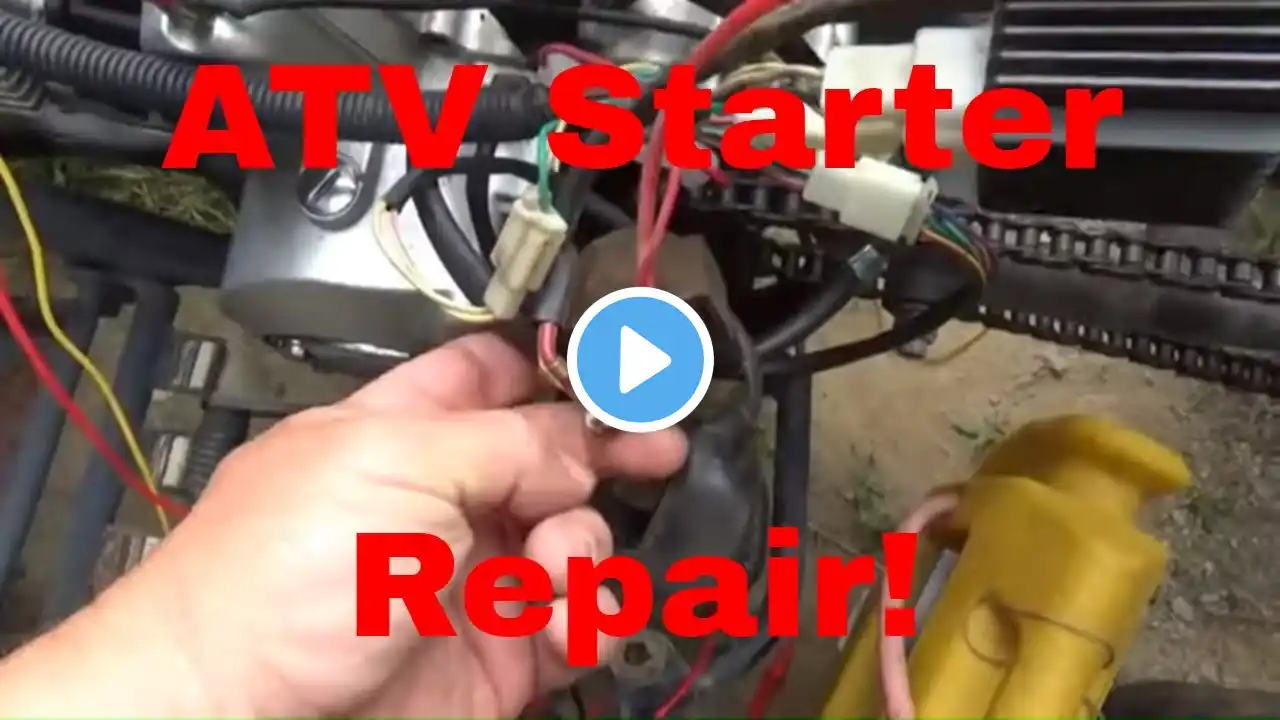 ATV Starter Issues, Diagnose and  Repair a Not Cranking China ATV!