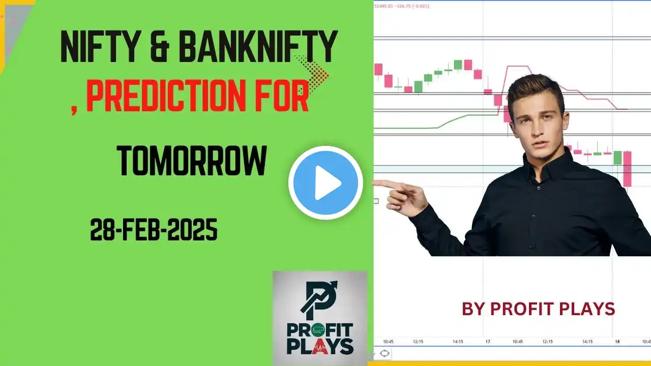 Nifty & Bank Nifty  PREDICTION 27-FEB-2025 according to SL Hunting psychology