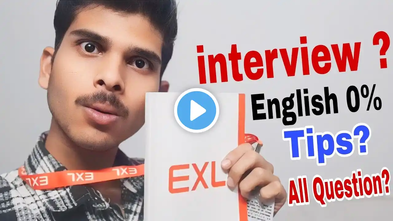 Can I PASS the EXL Interview WITHOUT English Skills 😲 | interview | EXL company Noida | EXL Job