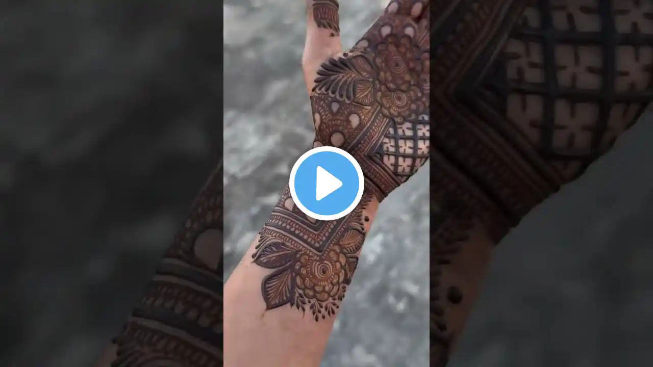 😍🔥 Bridal Mehndi Design #dulhanmehandi #bridalmehndi #mehndidesigns #shortvideo #shorts #trending