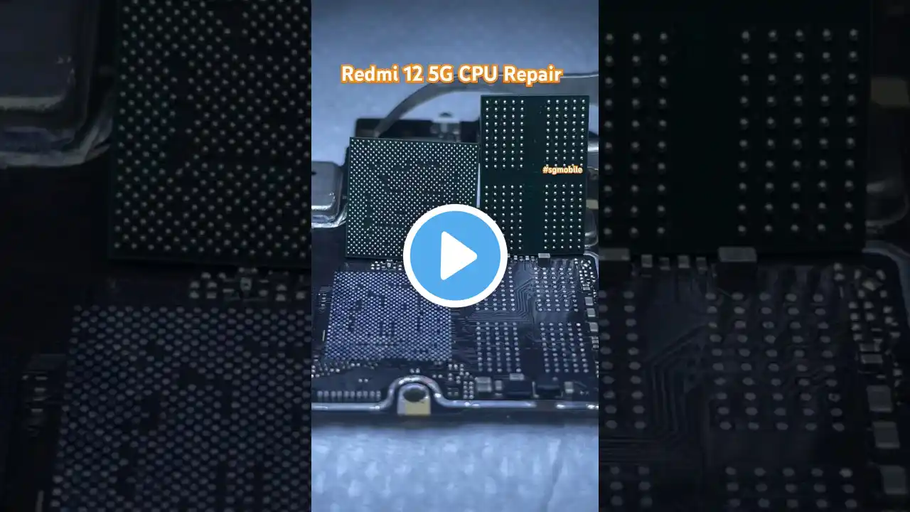 Redmi 12 5G Restart Problem | Redmi 12 5G Hang on Logo | Redmi 12 5G CPU Repair #cpureball #redmi