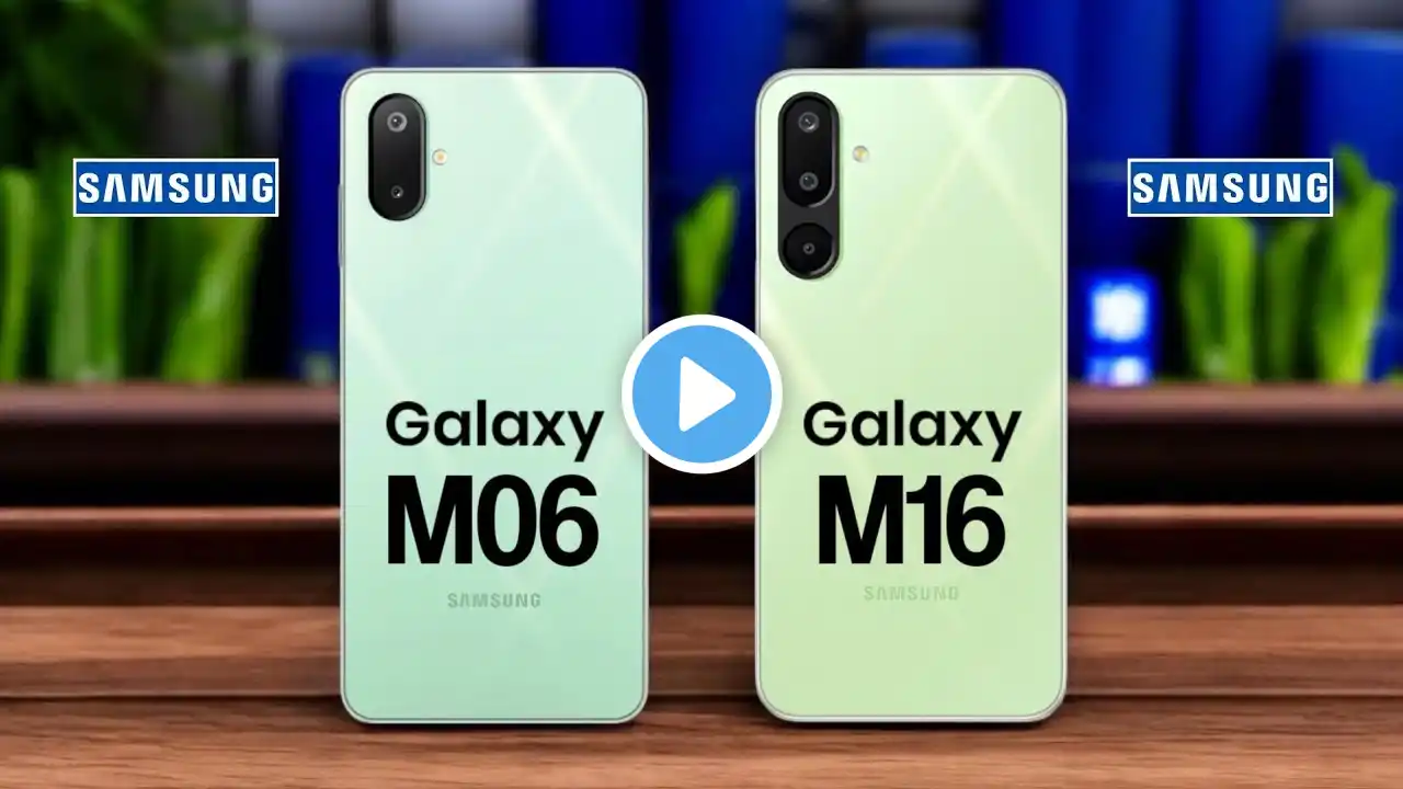 Samsung Galaxy M06 5G VS Samsung Galaxy M16 5G ll Full comparison and review ⚡😱#samsung