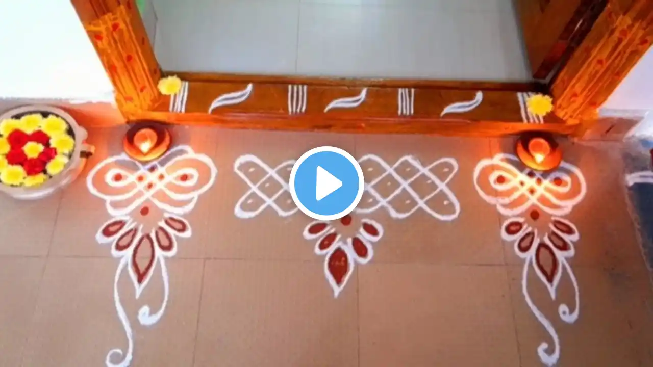 Main door entrance decoration/ nilaivasal alangaram/ sunrise creation