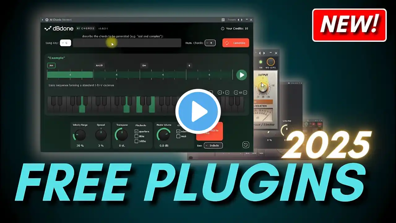 FREE VST Plugins You MUST Have In 2025 - Music Production!