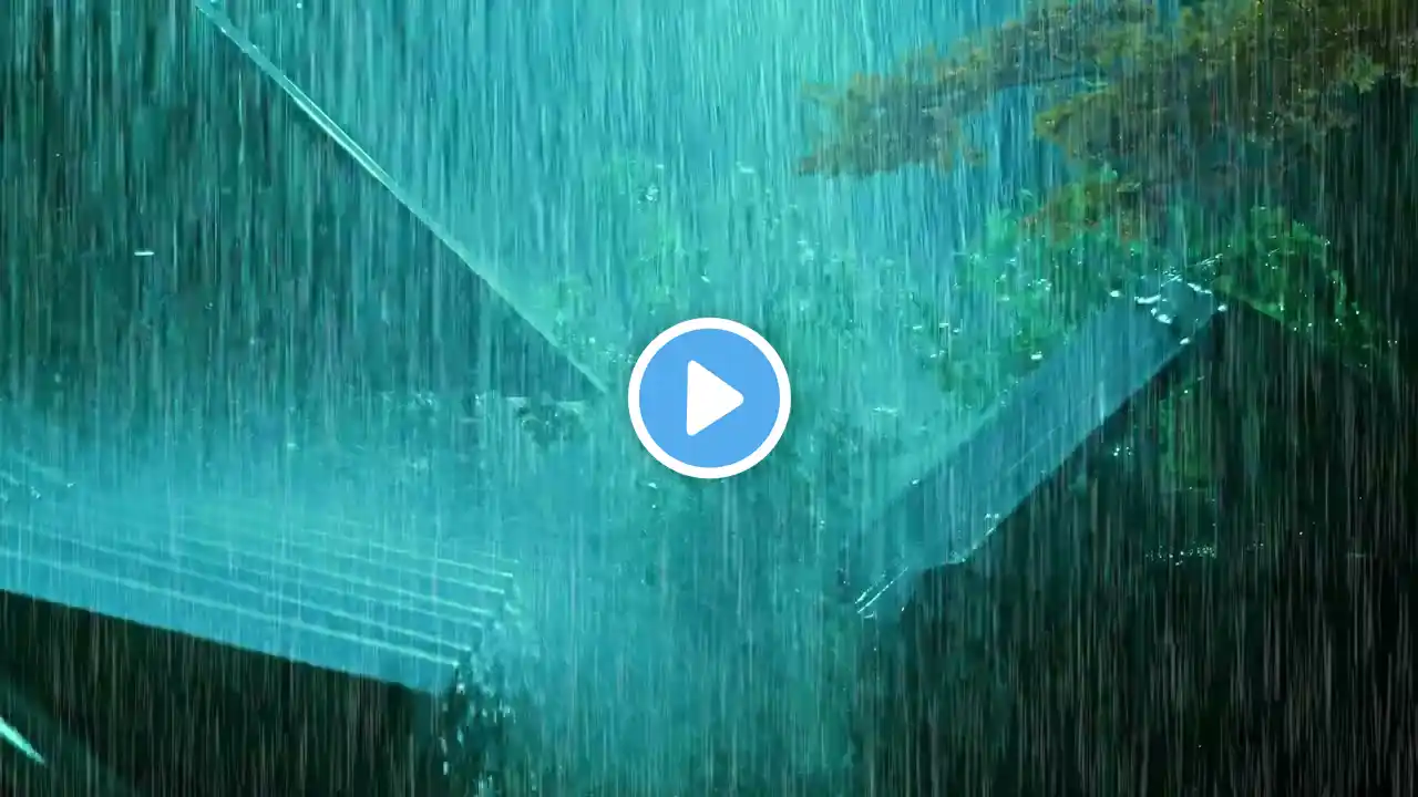 Soothing Rainstorm & Distant Thunder π§οΈ Night Ambience to Heal Anxiety and Rest Your Mind