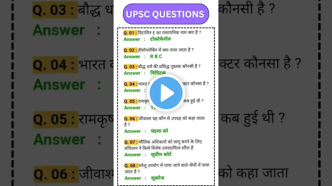 ALL QUESTION MOST IMPORTANT QUESTION #AND ANSWERS UPSE NDA CDS #question #indian #ssc #ias#gk#shorts