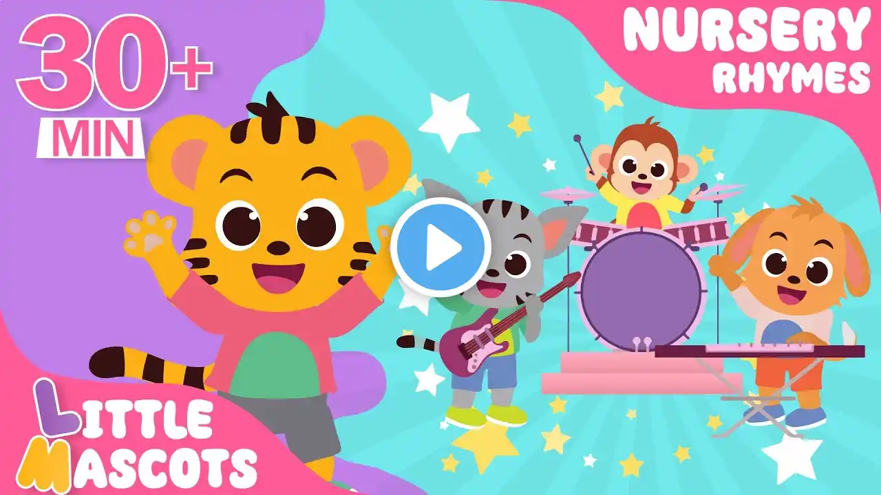 Hands In The Air + Dancing Like An Animal + more Little Mascots Nursery Rhymes & Kids Songs