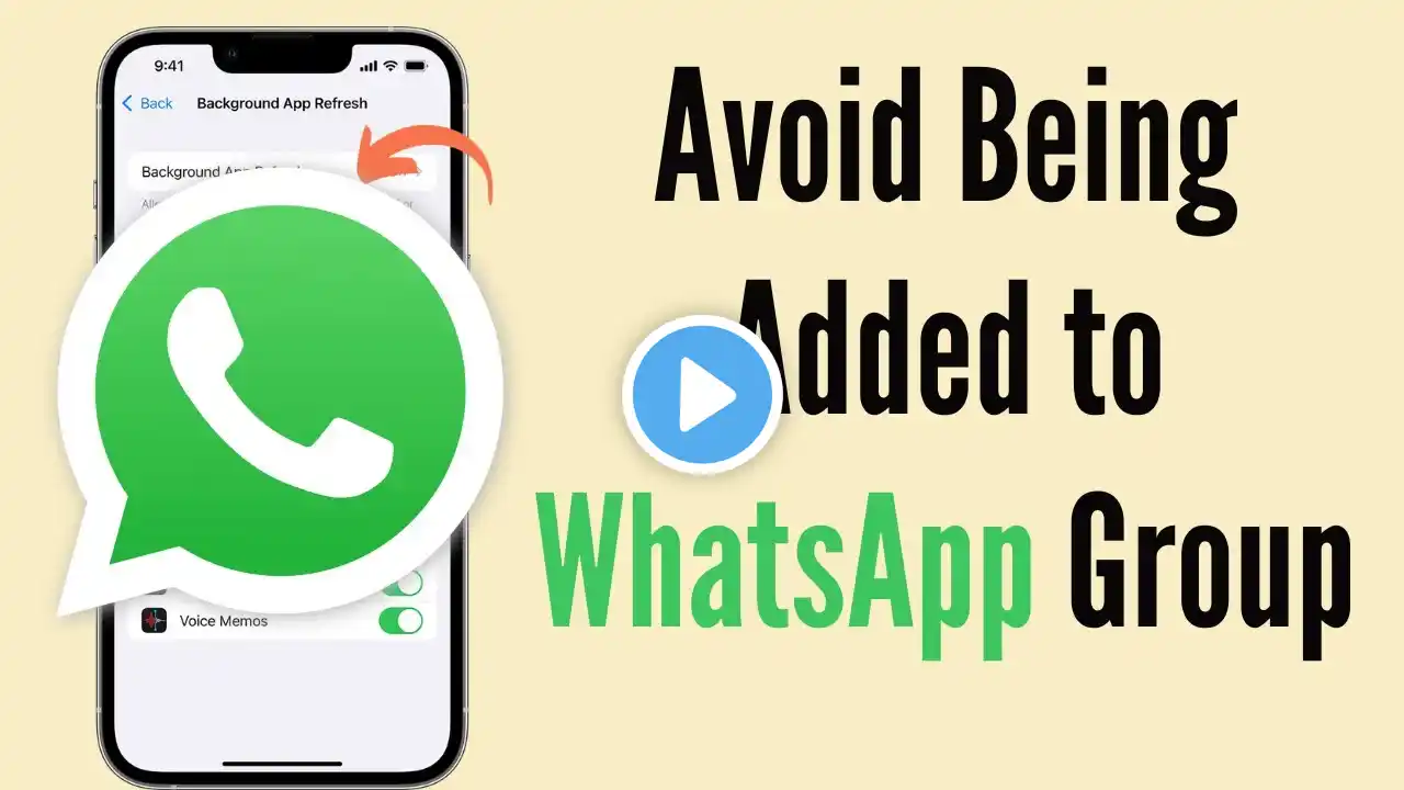 How to Stop Someone From Adding You to WhatsApp Groups on iPhone