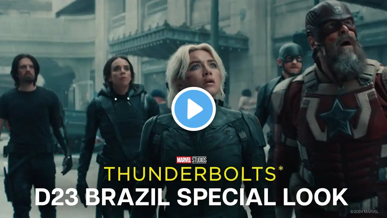 Marvel Studios’ Thunderbolts* | D23 Brazil Special Look | In Theaters May 2, 2025