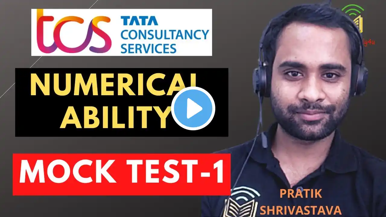 TCS NQT Numerical Ability Mock Test | TCS NQT Aptitude & Reasoning Mock test