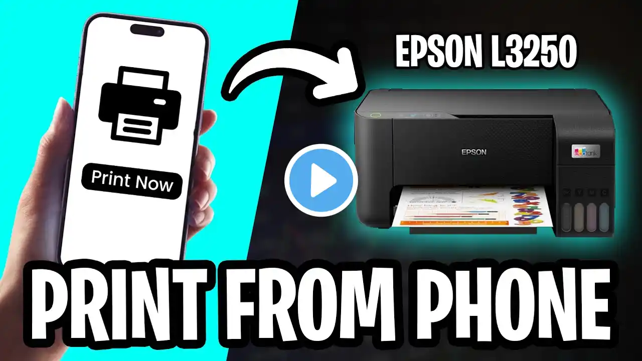 How to Print from Your Phone on Epson L3250 (2025 Tutorial) Setup Direct Wifi Connection Epson L3250