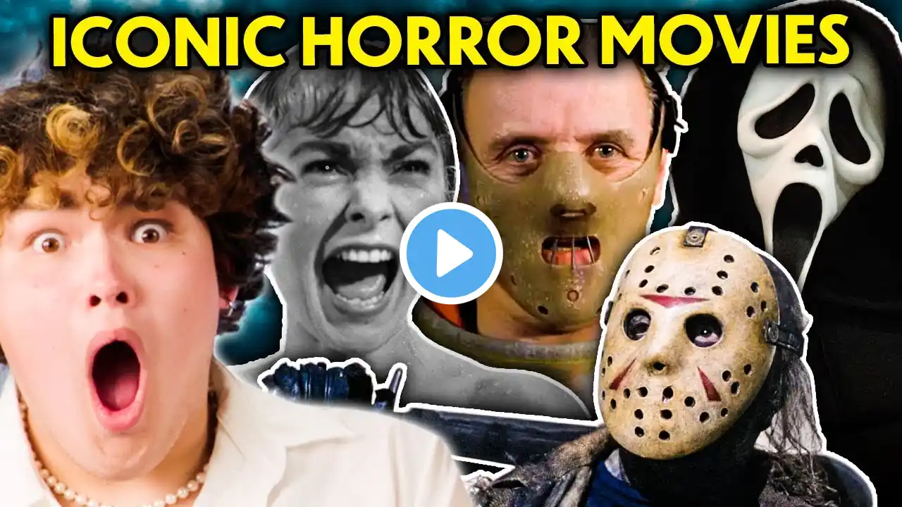 Do Teens Know These Iconic Horror Movies? (Scream, Silence of the Lambs, Psycho) | React