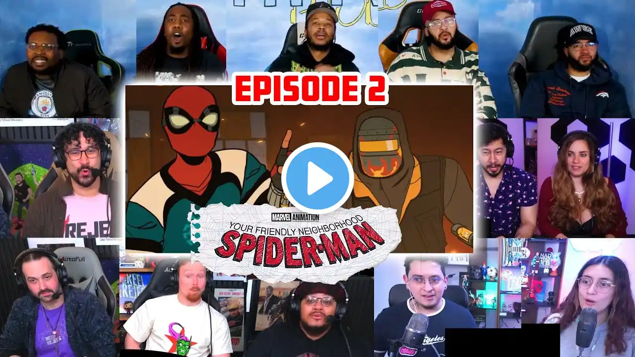 YOUR FRIENDLY NEIGHBORHOOD SPIDER-MAN Episode 2 Reaction Mashup