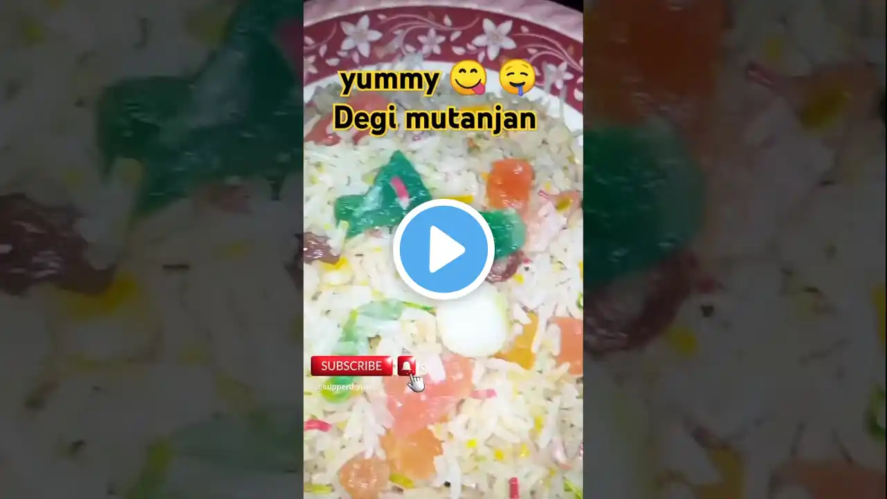 Mutanjan Rice Recipe || Shadiyon Wala Degi Zarda Mutanjan In Urdu / Hindi - متنجن#shortvideo#short