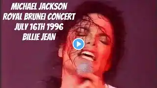 Michael Jackson - Billie Jean - Royal Brunei Concert - July 16th 1996