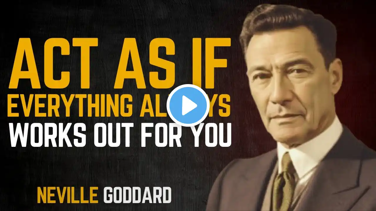 Live as If Everything Always Works Out: The Neville Goddard Mindset