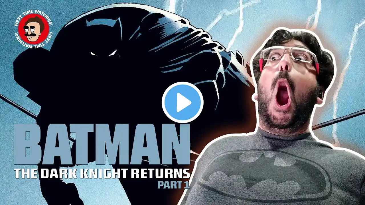 THE TIME HAS COME 🦇 Batman: The Dark Knight Returns, Part 1 (2012) FIRST TIME WATCHING! | REACTION!!