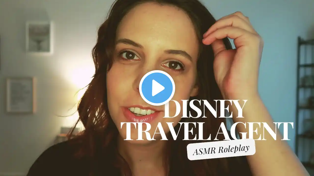 ASMR Planning Your Disney Trip | Disney Travel Agent Roleplay | Soft-Spoken, Typing