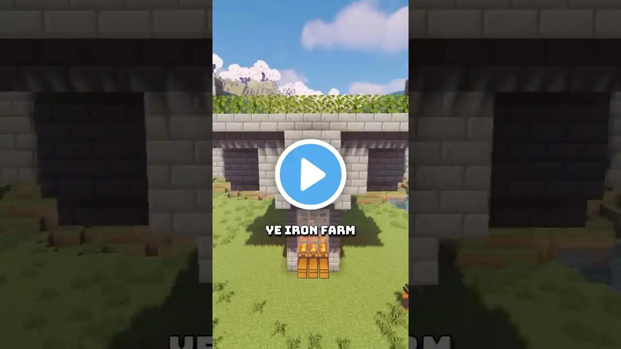 Fastest Iron Farm for 1.21 Minecraft