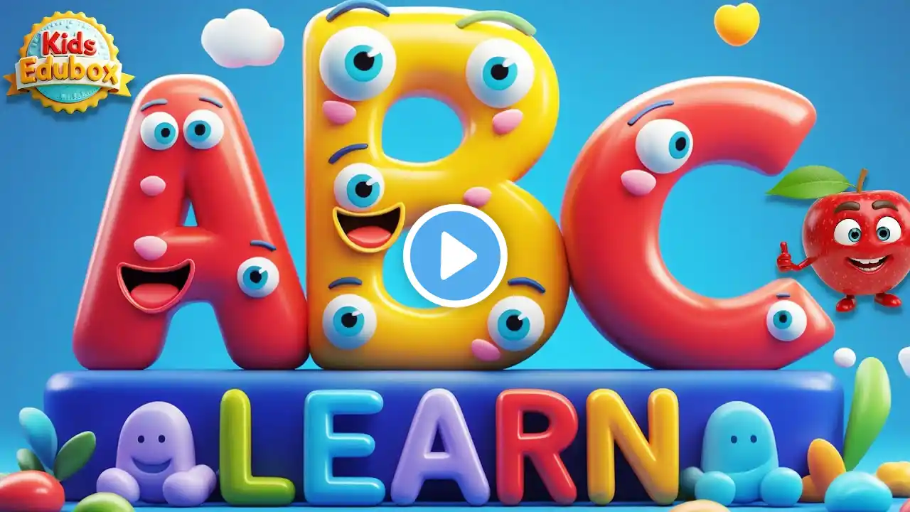 ABC Phonics for Toddlers | Learn the Alphabet with Fun Songs & A for Apple
