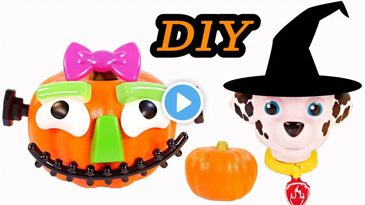 Mejores Videos Para Niños Aprendiendo Colores - Paw Patrol Pumpkin Decoration Learn Colors