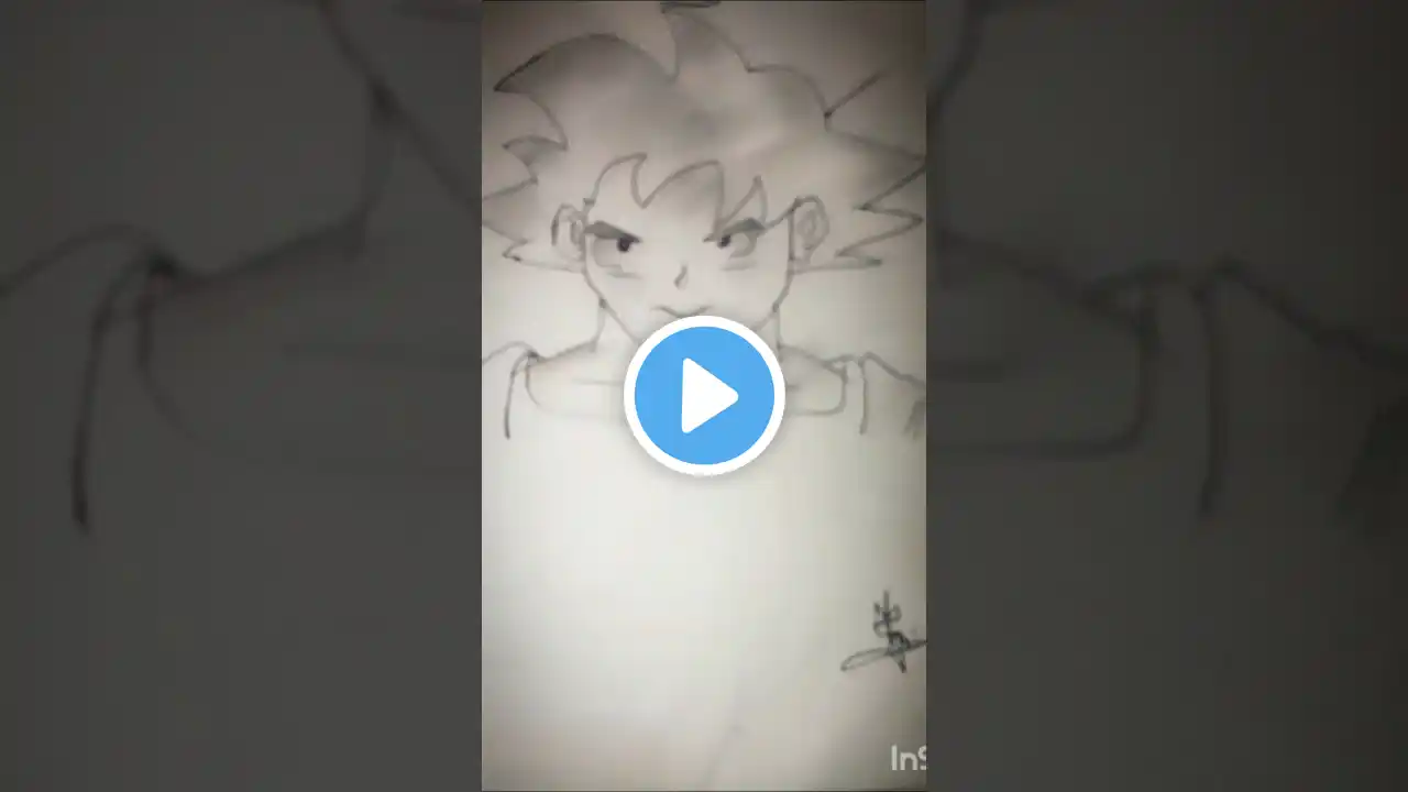 💫Goku🥶drawing ❤️✨💥#art #trending #shorts #drawing