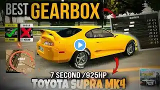 car parking multiplayer supra best gearbox mk4 925hp 600+kph top speed #1 trending