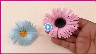 Paper flowers - Step by step to make - Paper rose