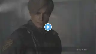 RE2 Remake G Birkin Stage 1 Boss Fight (Leon Scenario A Hard mode)