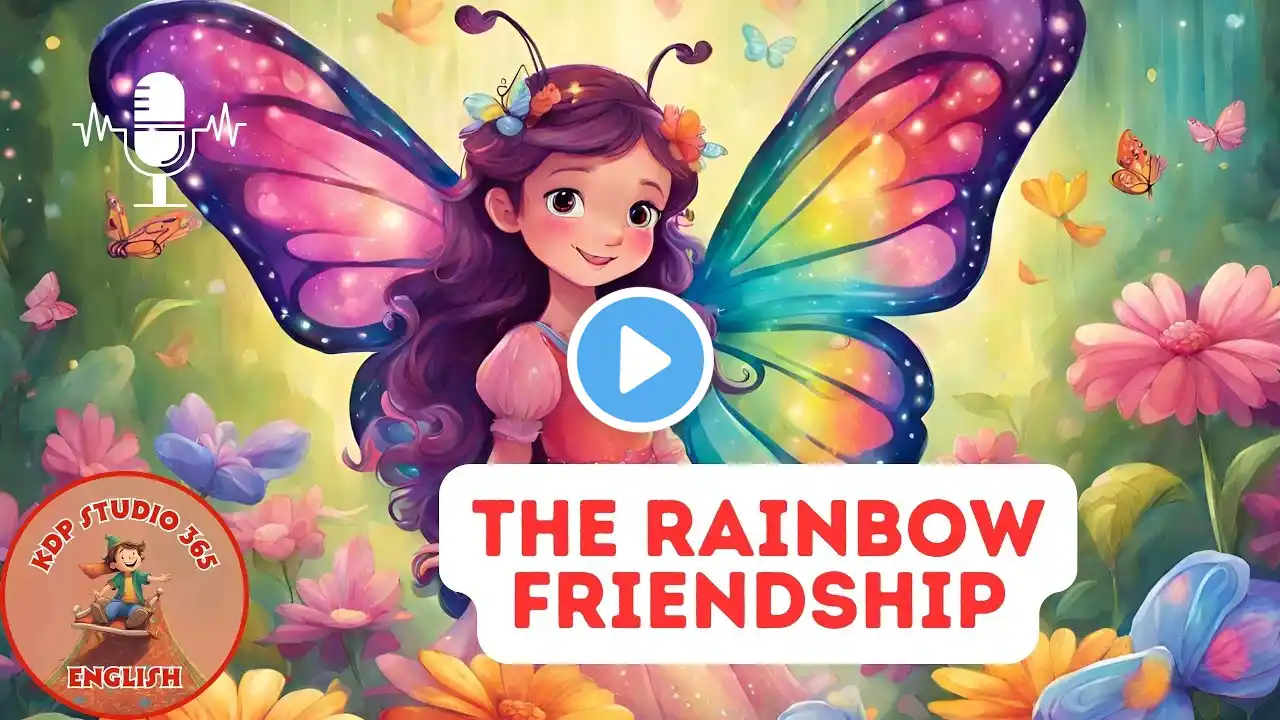 The Rainbow Friendship | English Bedtime Story For Kids @KDPStudio365