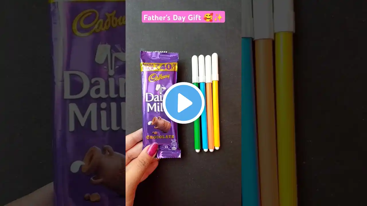 🥰 Cute 🥰 Father's Day Gift / Chocolate gift / last minute gift #shorts #viral #trending #fathersday