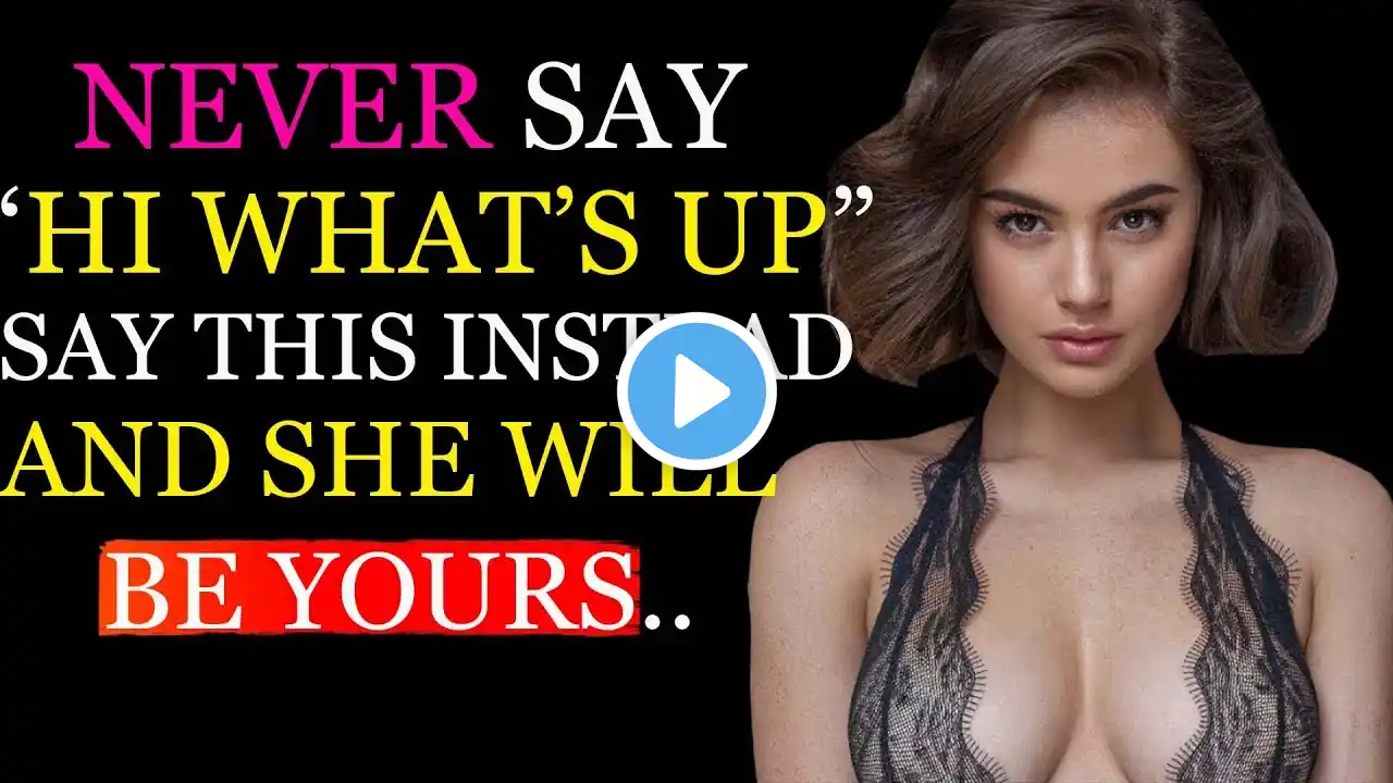 "JUST Say These 3 Words to Attract Women Effortlessly | Stoicism & Dating Advice"