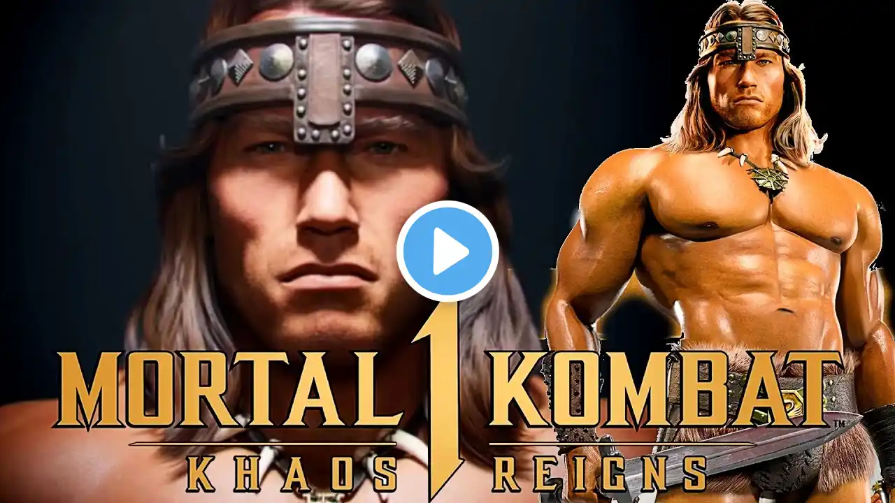 CONAN The Barbarian Teaser in Mortal Kombat 1 Khaos Reigns (Gameplay Reveal Thursday) | Ufilmee