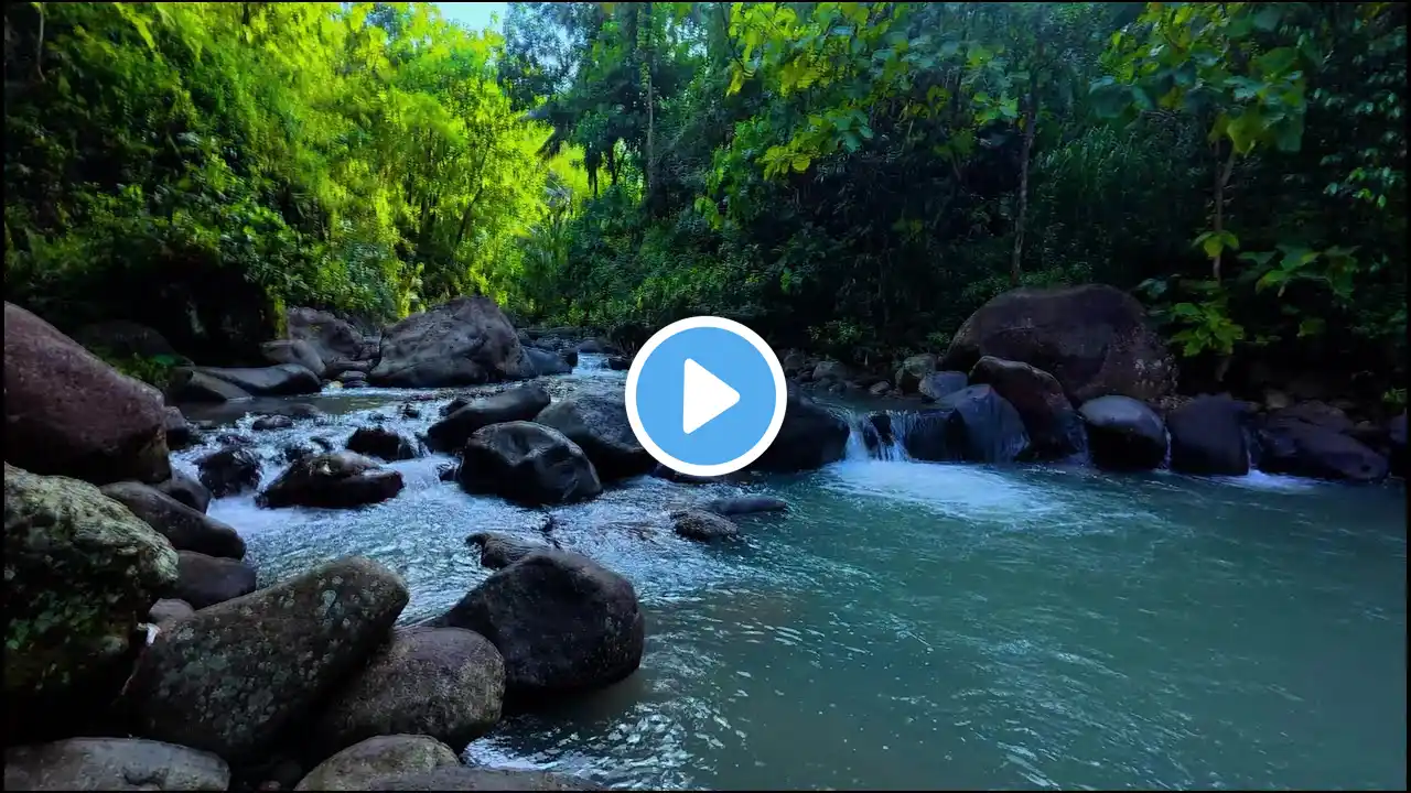 Sleep Deeply with Tranquil Mini Waterfall Sounds - Relaxing Nature ASMR