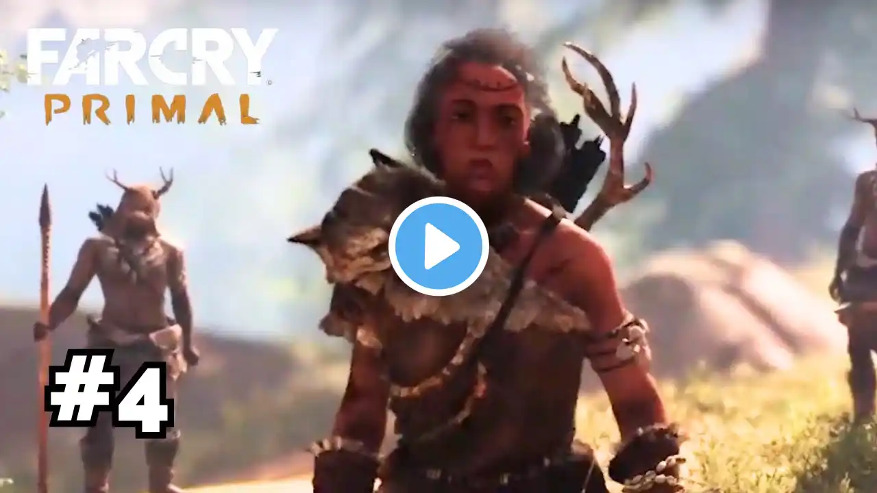 Far Cry Primal: Saber Tooth Tiger - Story Gameplay Episode 4 - NO COMMENTARY