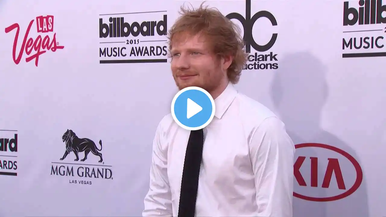 Ed Sheeran Red Carpet Fashion - BBMA 2015