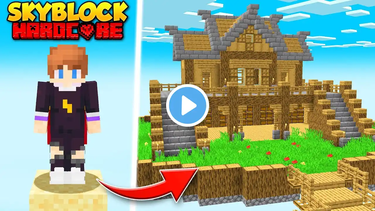 I TRANSFORMED My Skyblock Hardcore World! (#2)