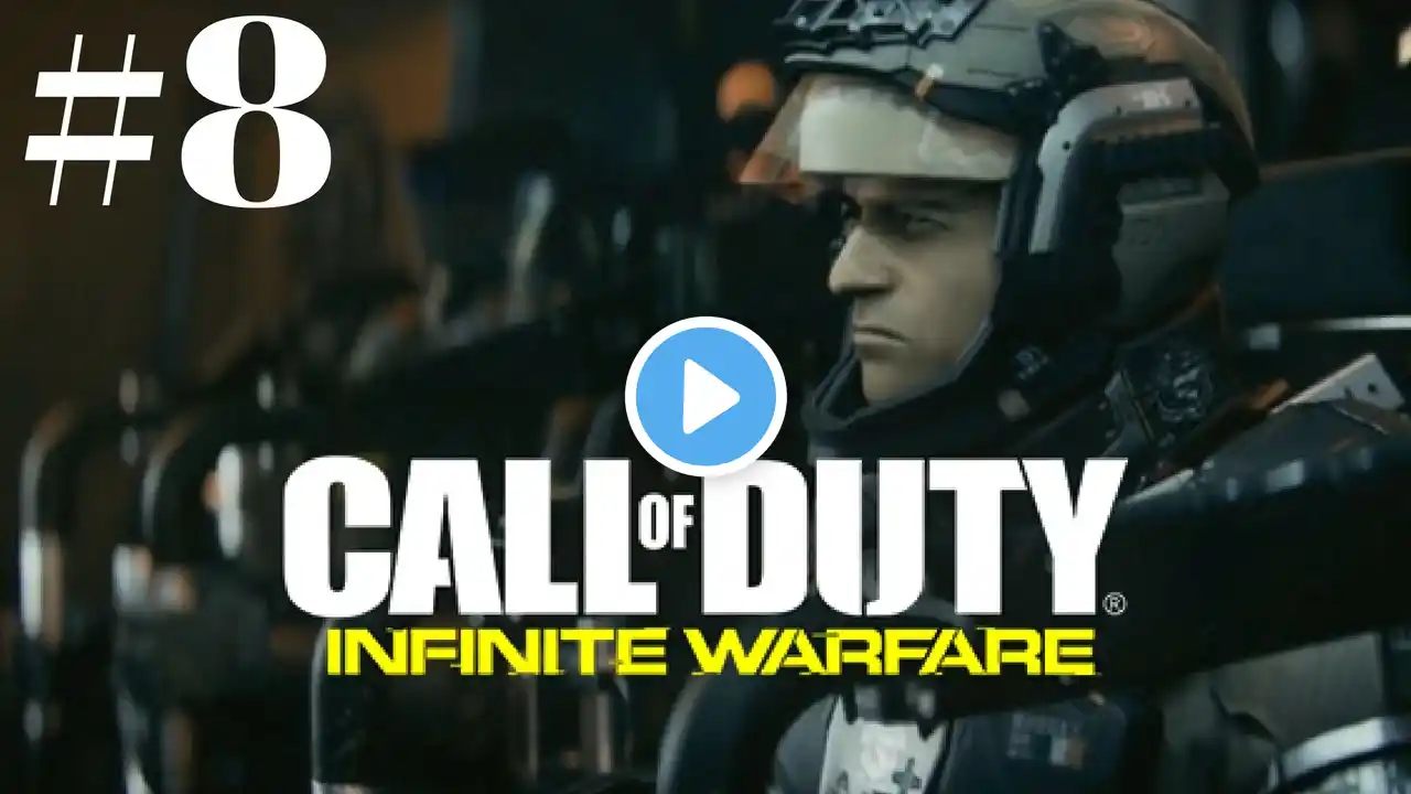 Call of Duty: Infinite Warfare Walkthrough Gameplay Part 8 – 1080p Full HD PS4 - No Commentary.