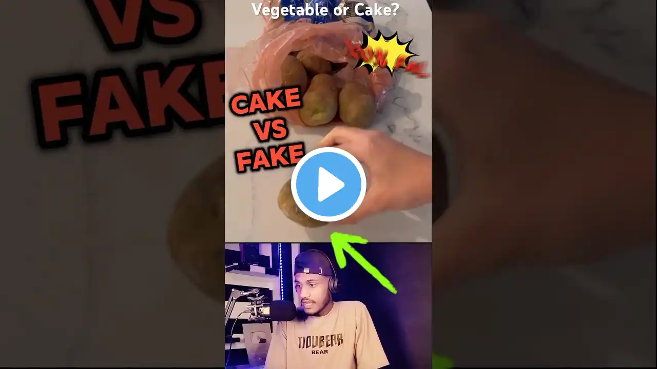 (99% fail) Real vs Cake? #shorts #cakeorfake #shortsfeed