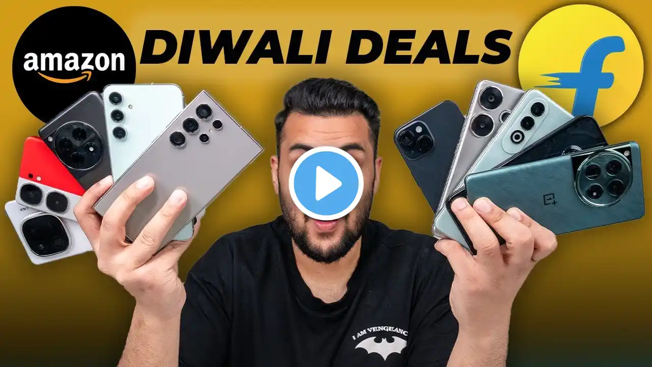 Best PHONE Deals FOR YOU - Amazon and Flipkart DIWALI SALE !