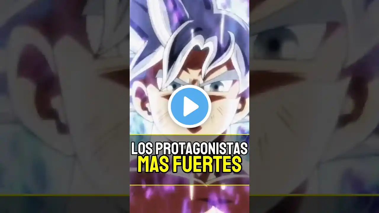 LOS PROTAGONISTAS MAS ROTOS DEL ANIME   #onepunchman #dragonball #dbz #opm #naruto #goku #saitama