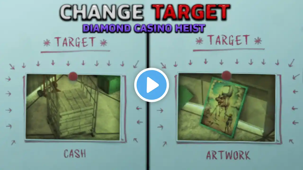 How to Change Vault Target in Diamond Casino Heist! (2025) How to get MAX Payout in heist GTA Online