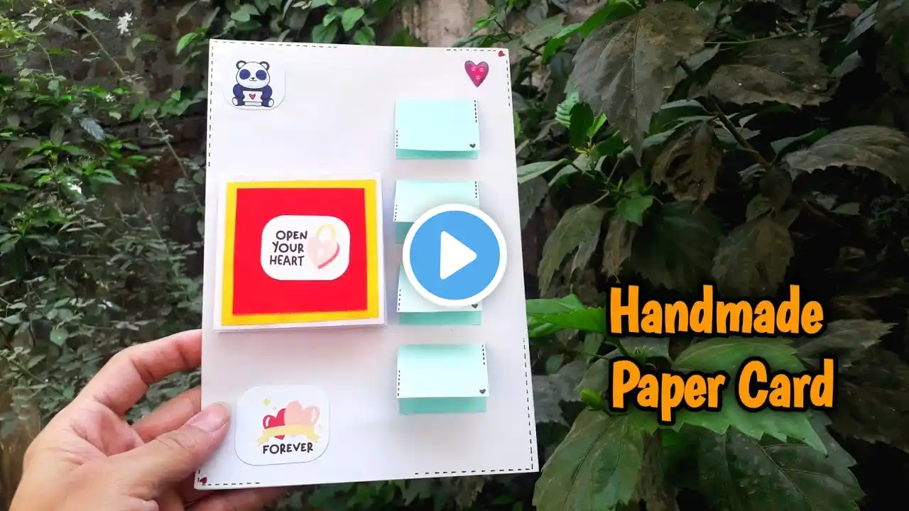 Handmade paper card | Creative Card Ideas | #cardmaking