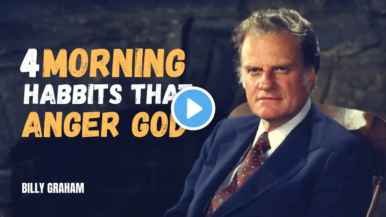 4 Morning Habits That Anger God – Stop These Before It’s Too Late | BY BILLY GRAHAM